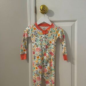 HONEST baby clothing 18 months Footy onesie used good condition